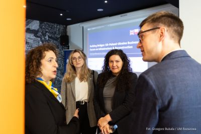 zdjęcie z Forum "Building Bridges UK -Poland- Ukraine",fot. Grzegorz Bukała, Urząd Miasta Rzeszowa